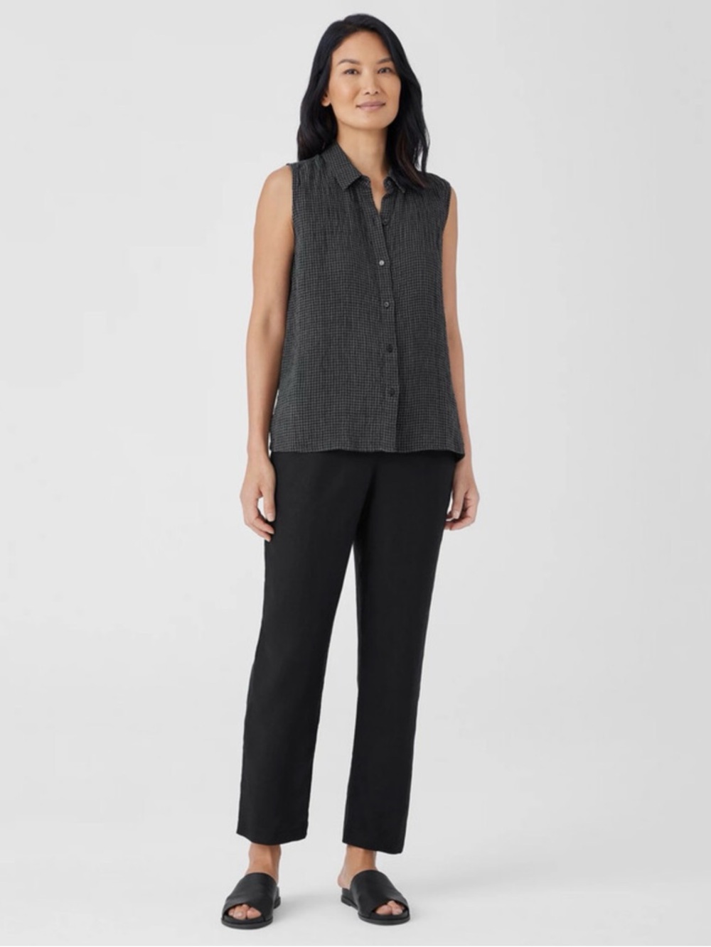 Eileen Fisher Strait-leg Pants